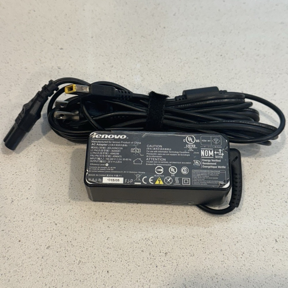Lenovo‎ 20V 2.25A 45W Laptop Power Adapter Lot Of 25